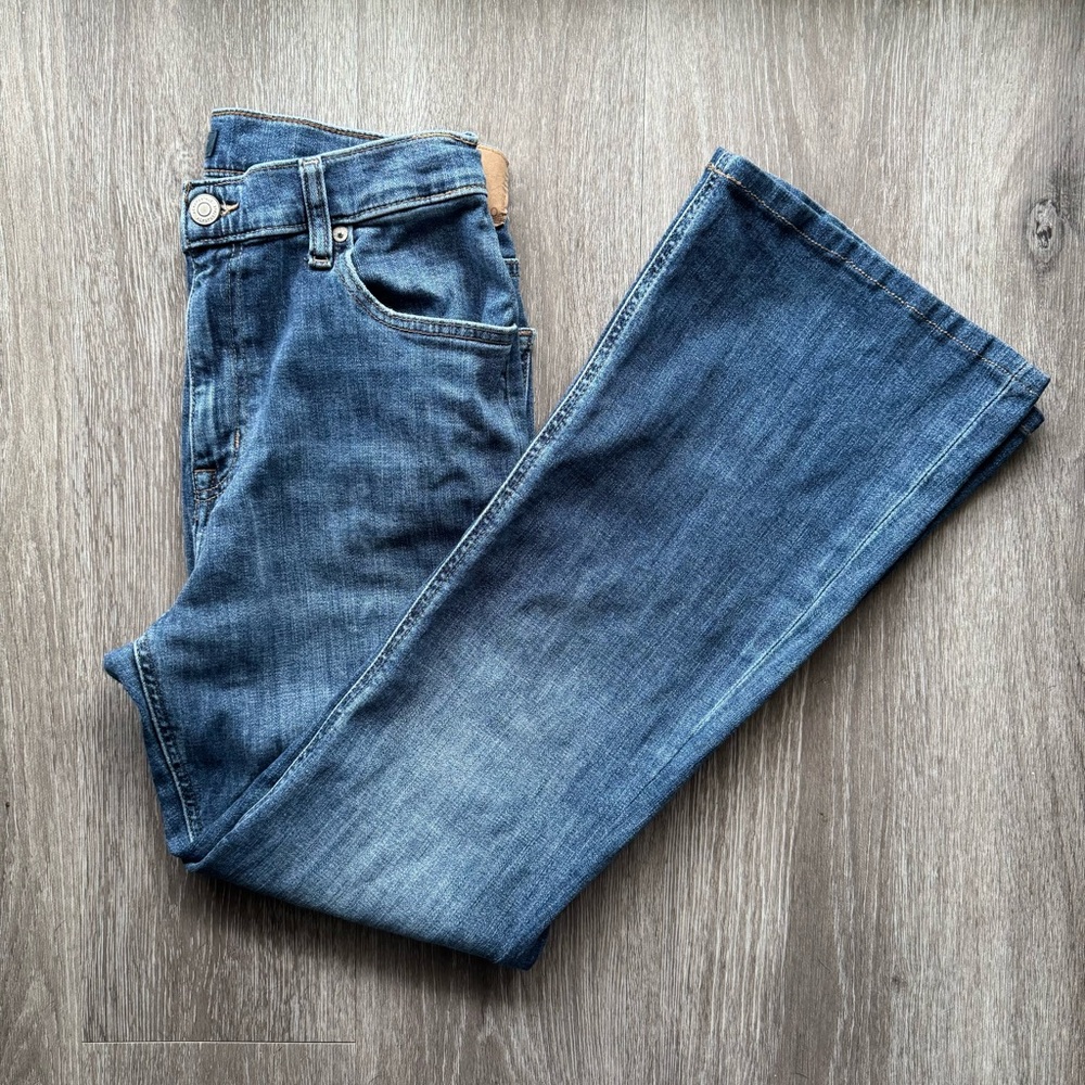 #494 Aeropostale Blue Flare & Wide Leg Jeans